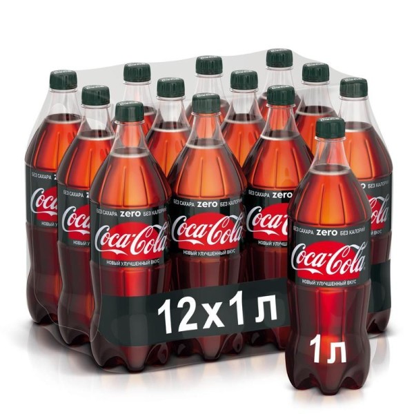 Coca Cola Zero 12x1 Lt.