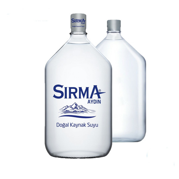 Sırma Cam Damacana Su 15 Lt. Damacanam Var
