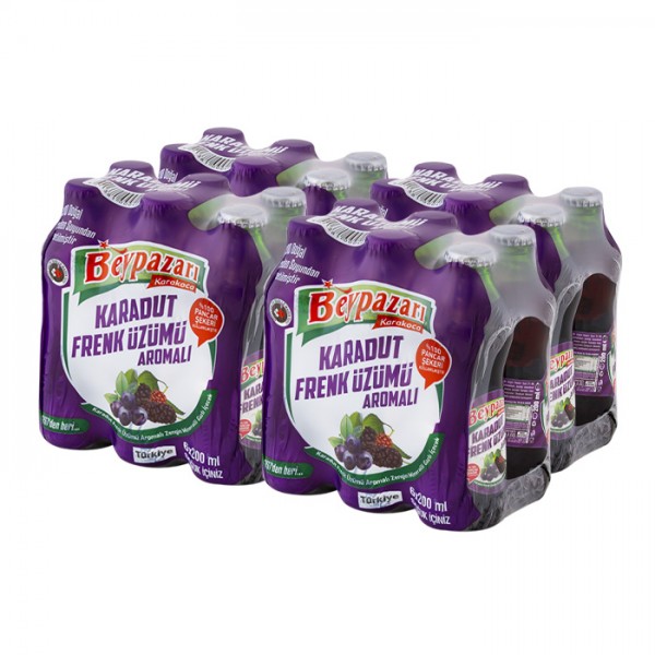 Beypazarı Karadut Soda 24 x 200 ml.