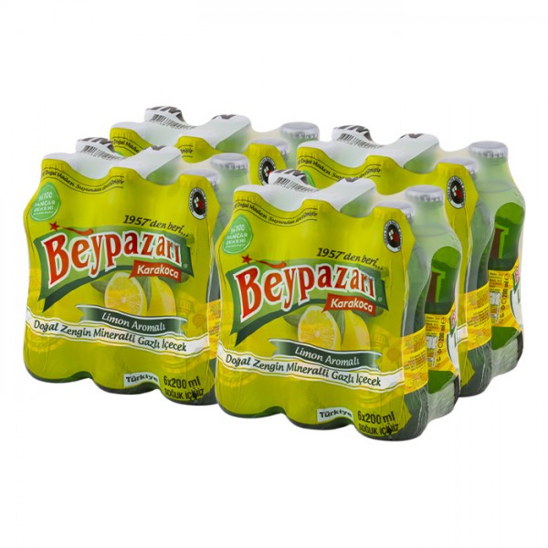 Beypazarı Limonlu Soda 24 x 200 ml.